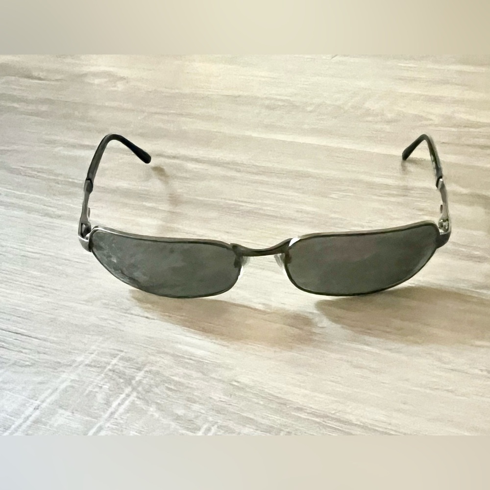 Vintage REVO 3025 080/63 Italy Gunmetal Sunglasses Frame Only 61-17-130